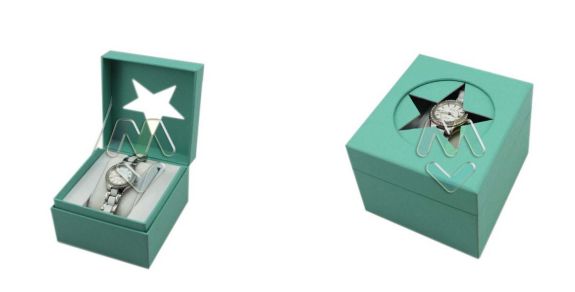window die-cut watch box