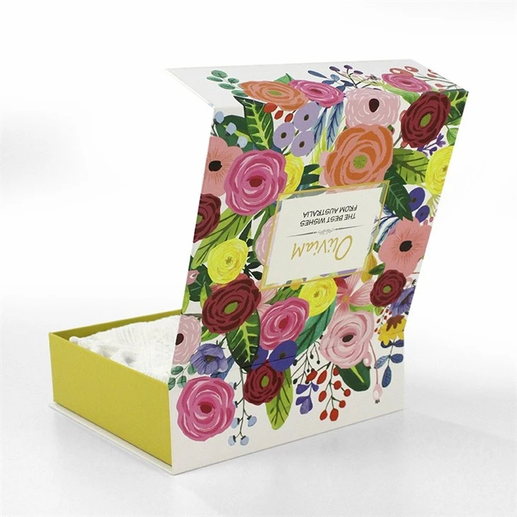 High-end Cosmetics Gold Foil Gift Box suppliers
