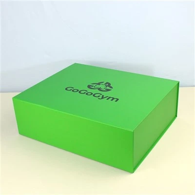 Gréng magnetesch Këscht mat UV - Spot Logo